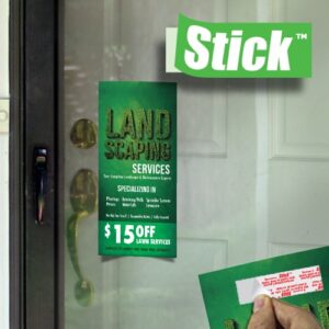 just a stick on addition door hanger